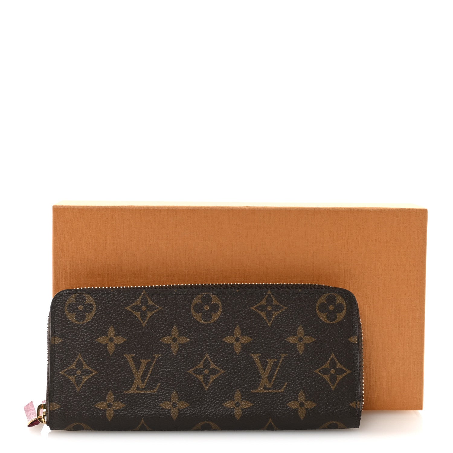 Louis Vuitton Monogram Clemence Wallet Fuchsia 7 of 7