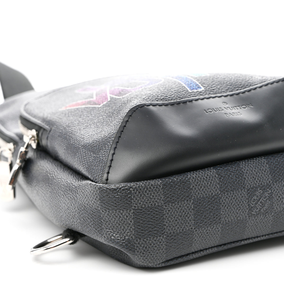 Louis Vuitton Damier Graphite Logo Avenue Sling Backpack Multicolor 9 of 10