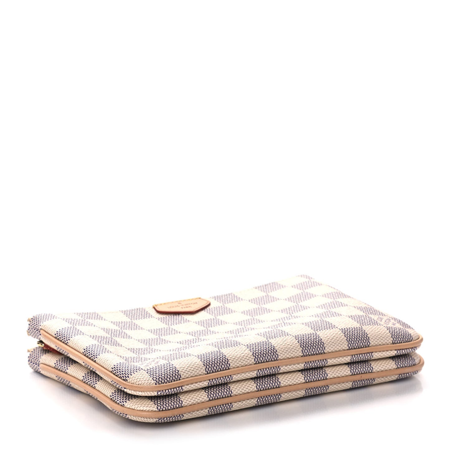 Damier Azur Double Zip Pochette