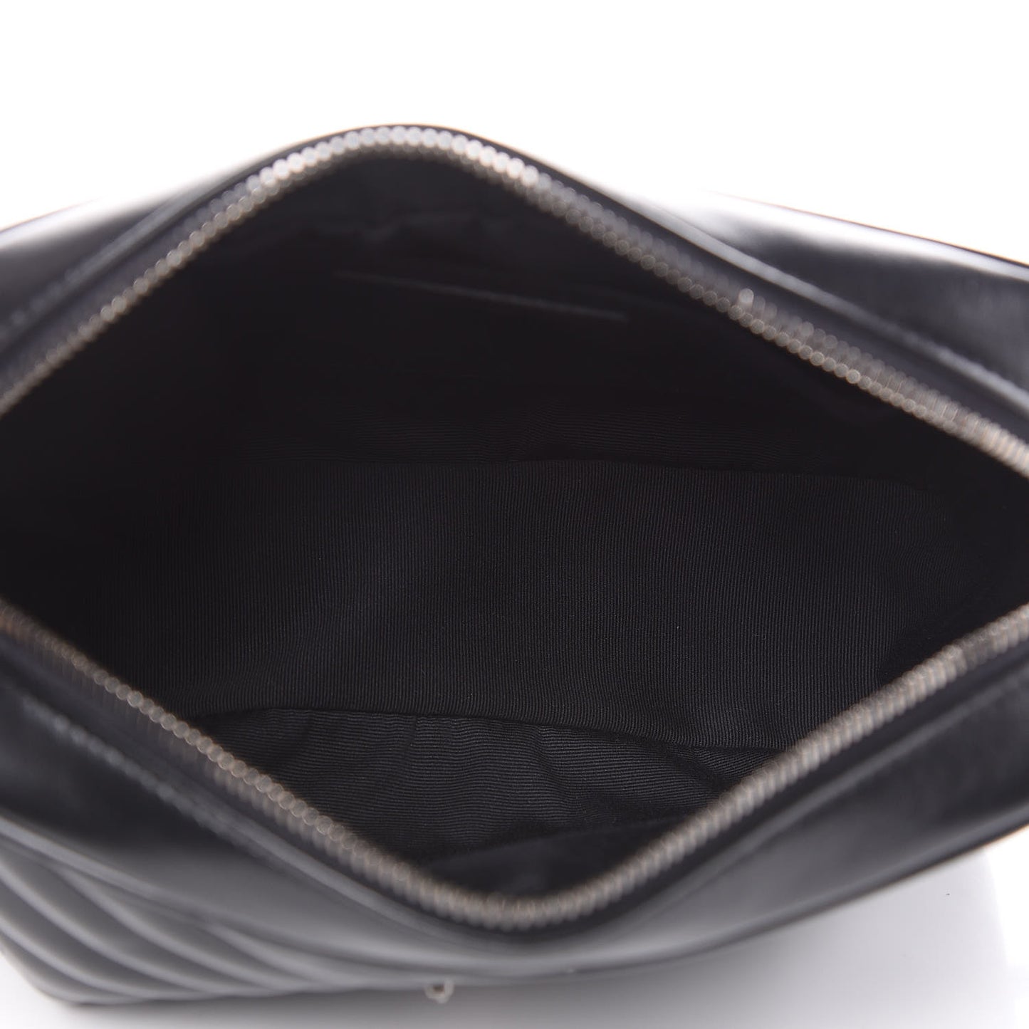 Calfskin Matelasse Monogram Lou Camera Bag Black