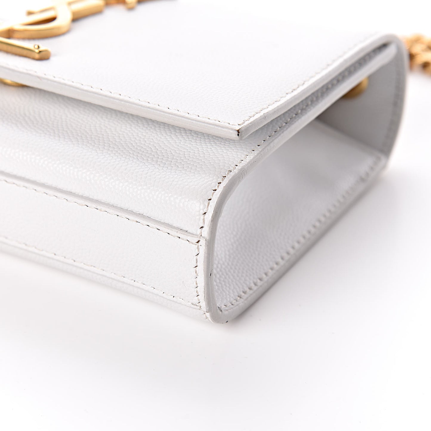 Grain De Poudre Small Monogram Kate Satchel Optical White