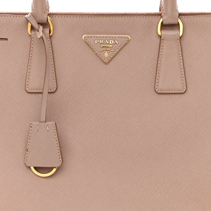 Prada Saffiano Lux Large Galleria Double Zip Tote Cammeo 10 of 14