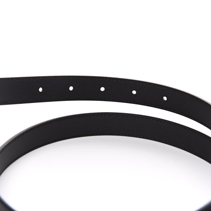 Gucci Calfskin Double G 20mm Belt 85 34 Black 3 of 5
