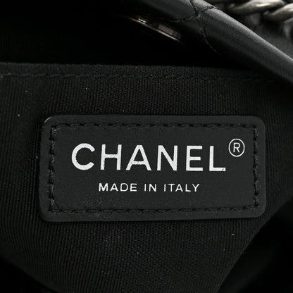 Chanel Calfskin Stitched Large Hobo Black 8 of 13