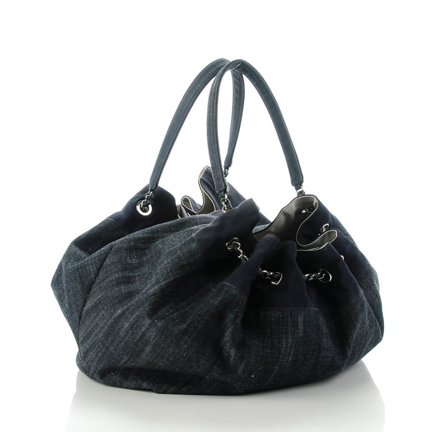 Denim Stretch Spirit Large Cabas Tote