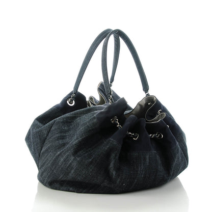 Chanel Denim Stretch Spirit Large Cabas Tote 3 of 7
