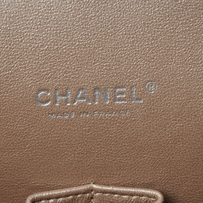 Chanel Metallic Lambskin Quilted Maxi Double Flap Light Gold 7 of 8