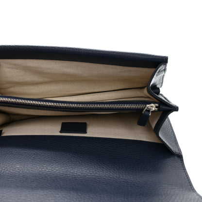 Gucci Dollar Calfskin Crystal Small Dionysus Shoulder Bag Blue Agata Montana Sapphire 5 of 13