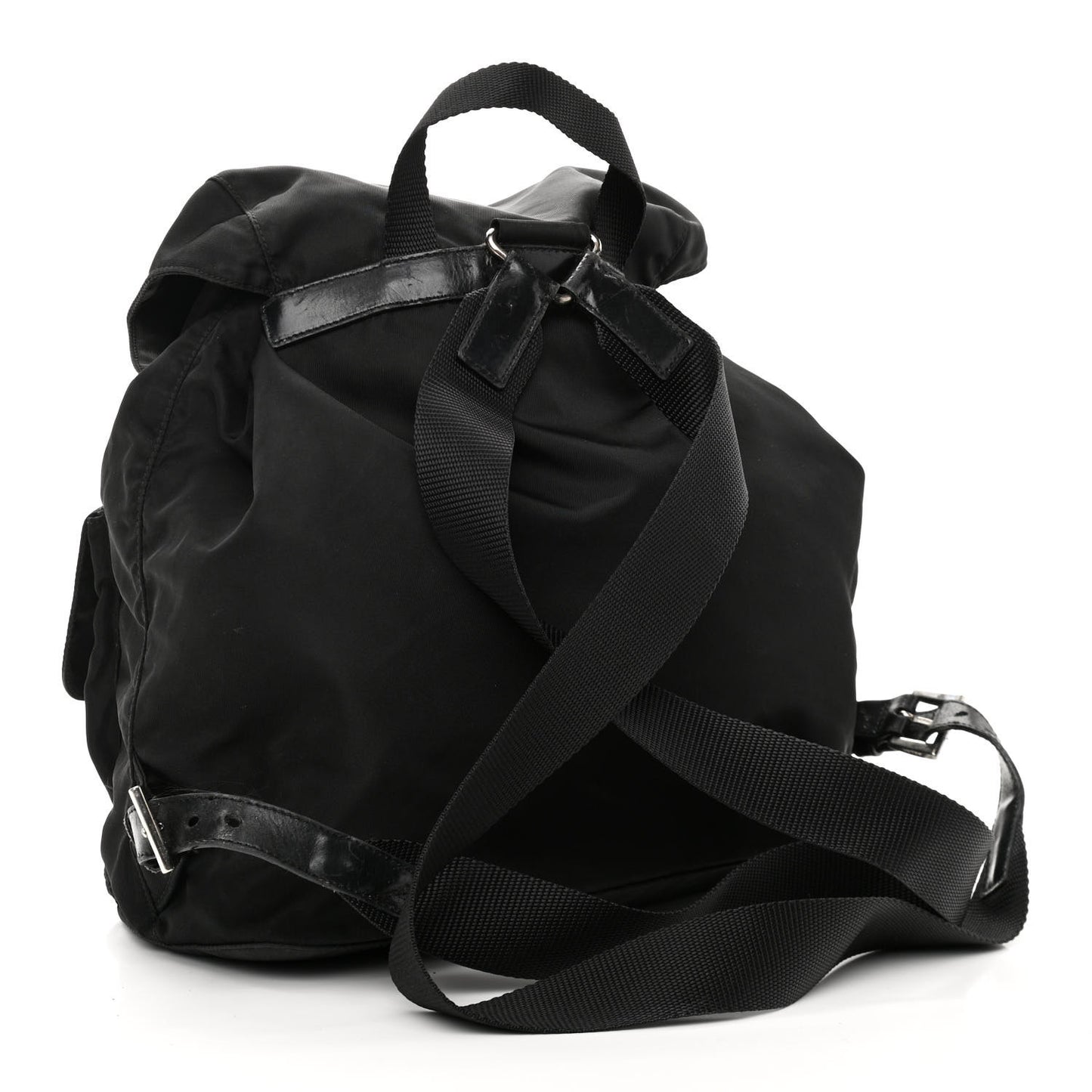 Tessuto Nylon Vela Small Backpack Black