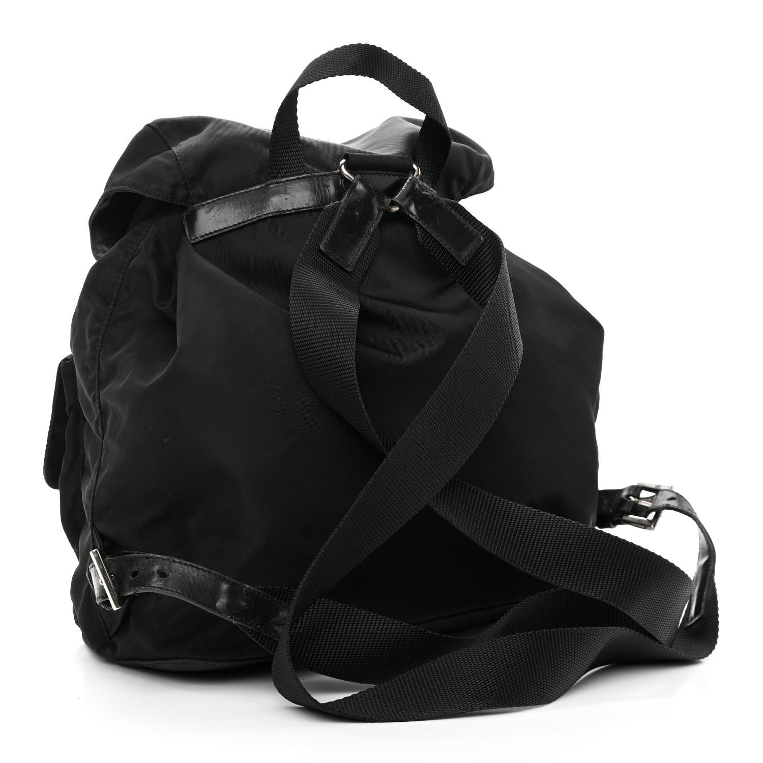 Prada Tessuto Nylon Vela Small Backpack Black 3 of 14