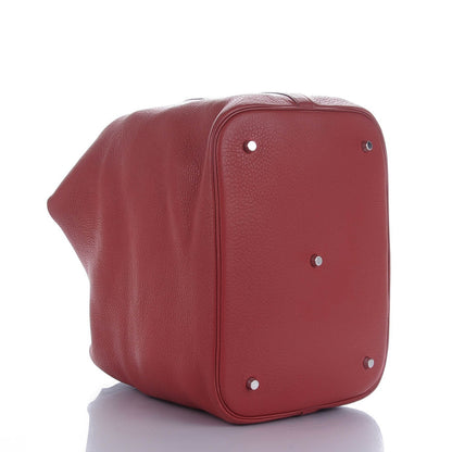 Hermes Taurillon Clemence Picotin Lock TGM Sienne 4 of 9