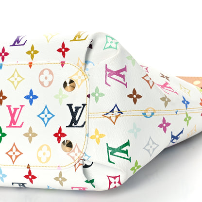 Louis Vuitton Monogram Multicolor Annie MM White 7 of 8