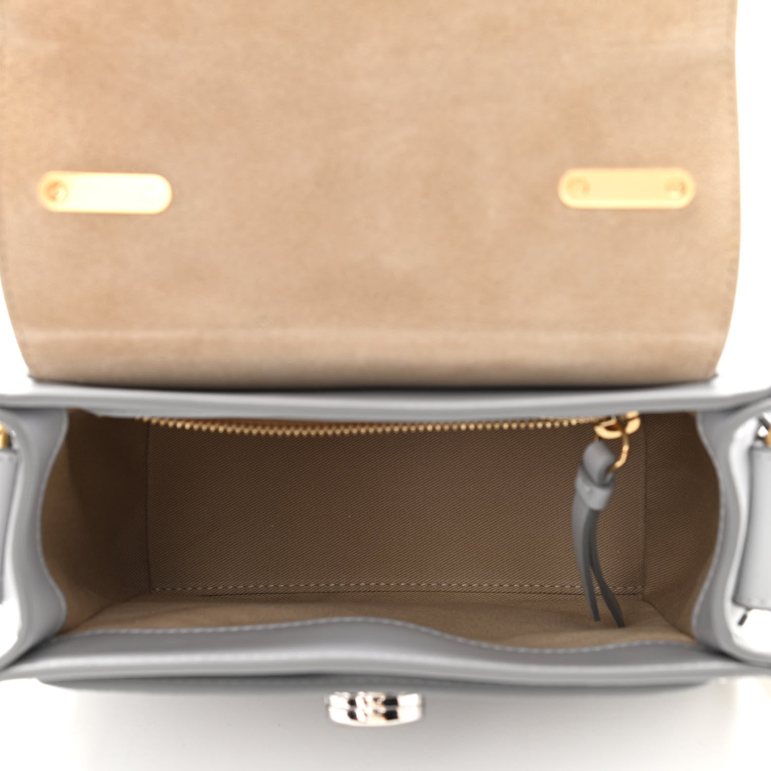 Chloe Calfskin Mini Tess Day Bag Light Cloud 5 of 10
