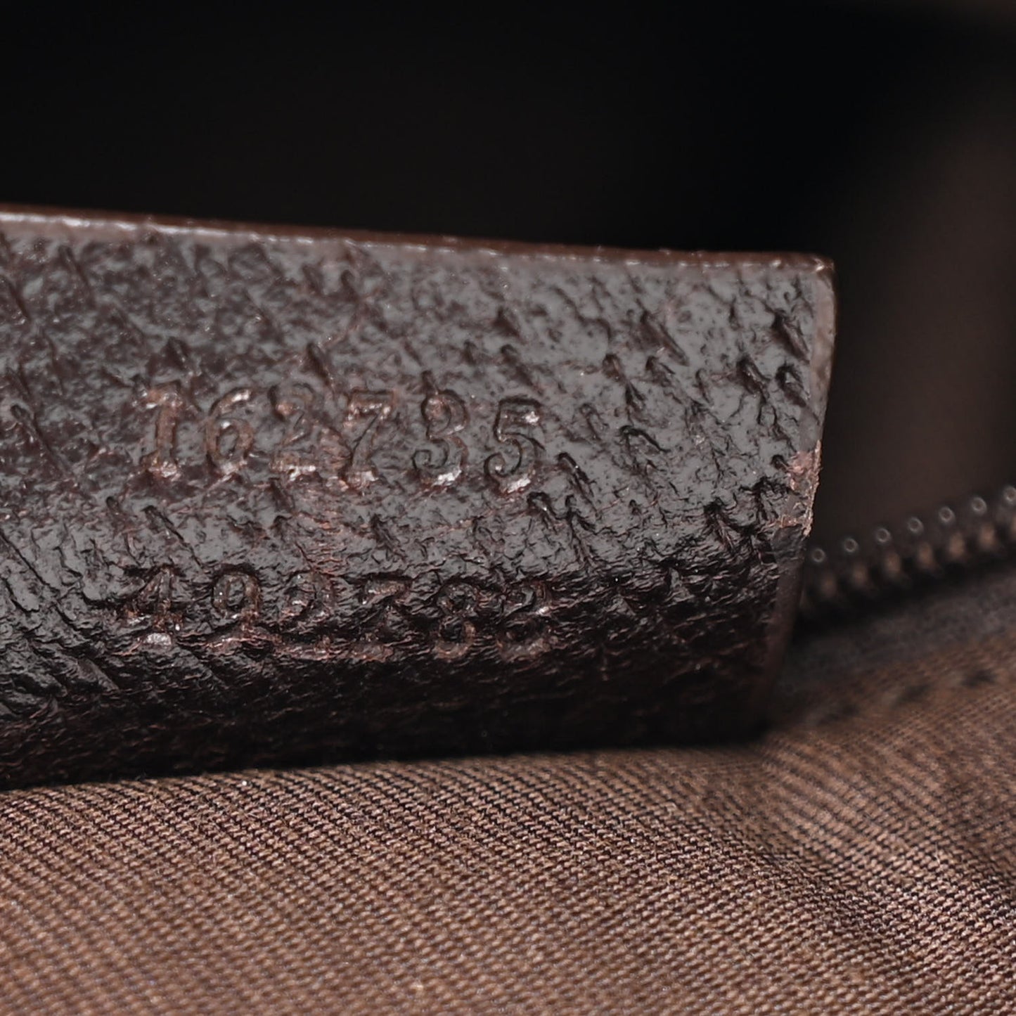 Monogram Hobo Dark Brown
