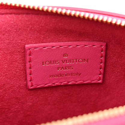Louis Vuitton Calfskin Nanogram Embossed Lexington Pouch Rose 6 of 11