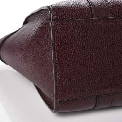 Mulberry Grain Vegetable Tanned Calfskin Small Zipped Bayswater Oxblood 12 of 13