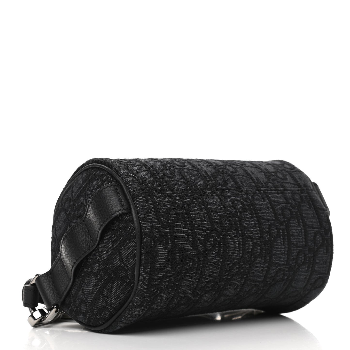Oblique Mini Roller Messenger Bag Black