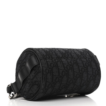 Christian Dior Oblique Mini Roller Messenger Bag Black 4 of 10