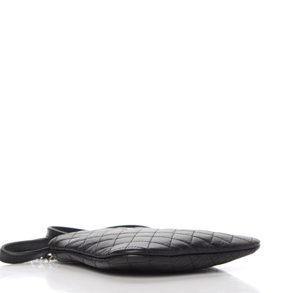 Chanel Aged Calfskin Quilted Crossbody Bag Black 4 of 10