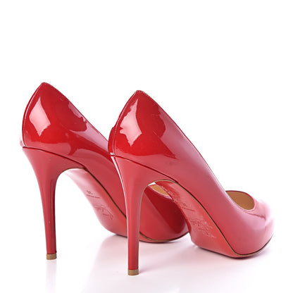 Christian Louboutin Patent Fifi 100 Pumps 36 Red 4 of 10
