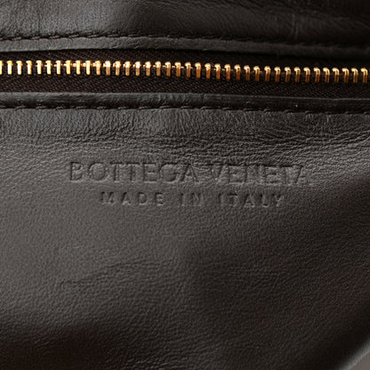 Bottega Veneta Lambskin Maxi Intreccio Padded Chain Cassette Crossbody Bag Black 6 of 9