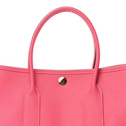Hermes Epsom Garden Party 30 TPM Rose Azalee 8 of 10