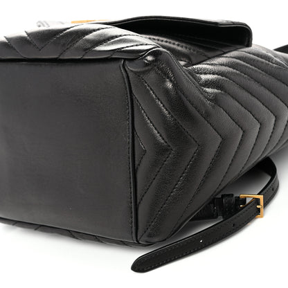 Saint Laurent Lambskin Matelasse Monogram Joe Backpack Black 10 of 10