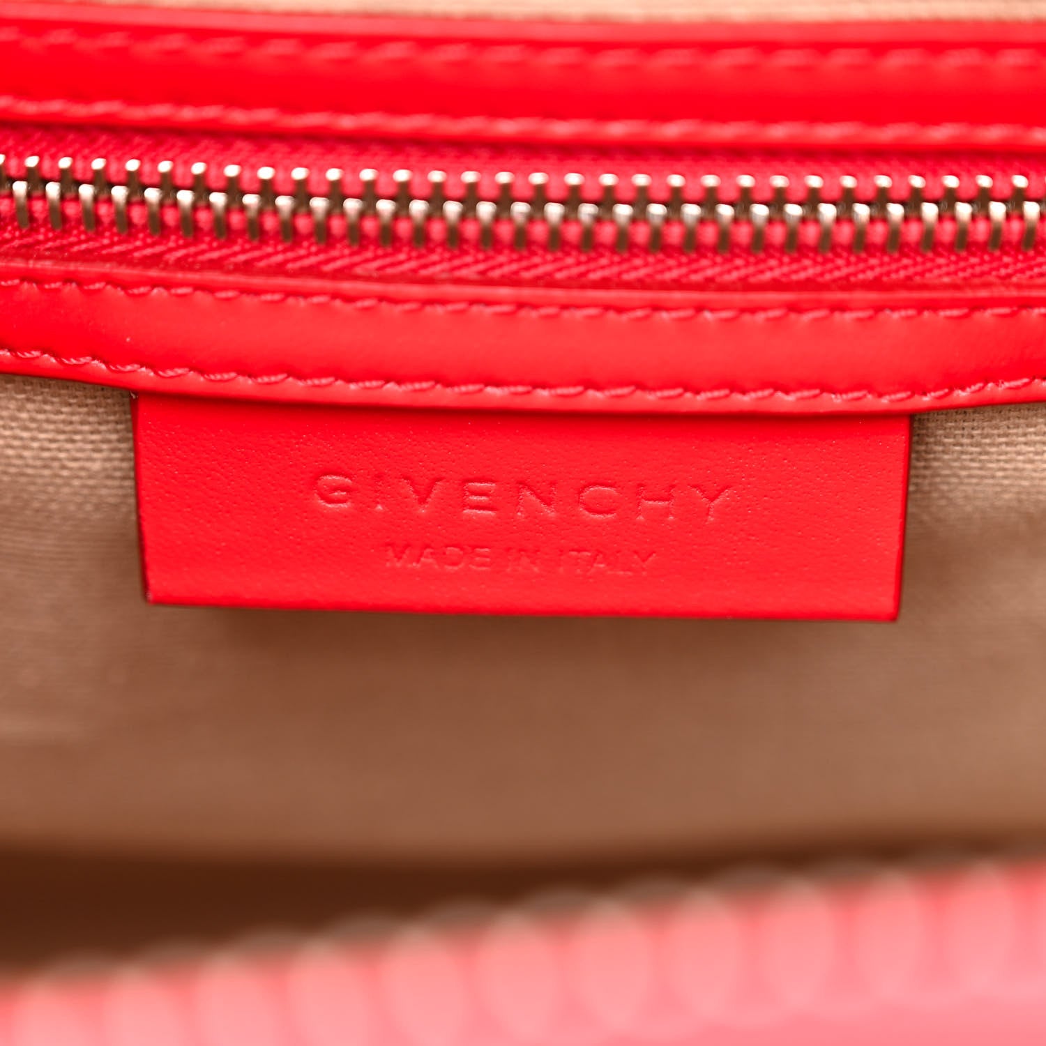 Givenchy Shiny Lord Calfskin Small Antigona Medium Red 6 of 16