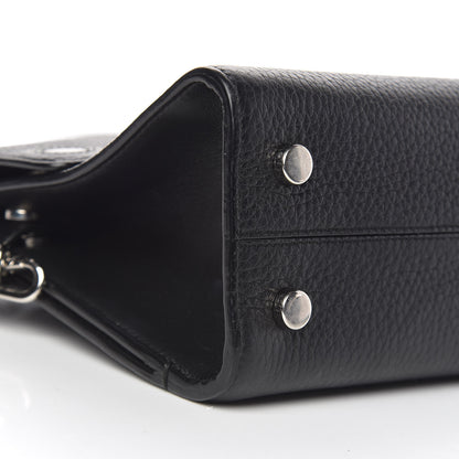 Christian Dior Grained Calfskin Mini Diorever Flap Black 13 of 17
