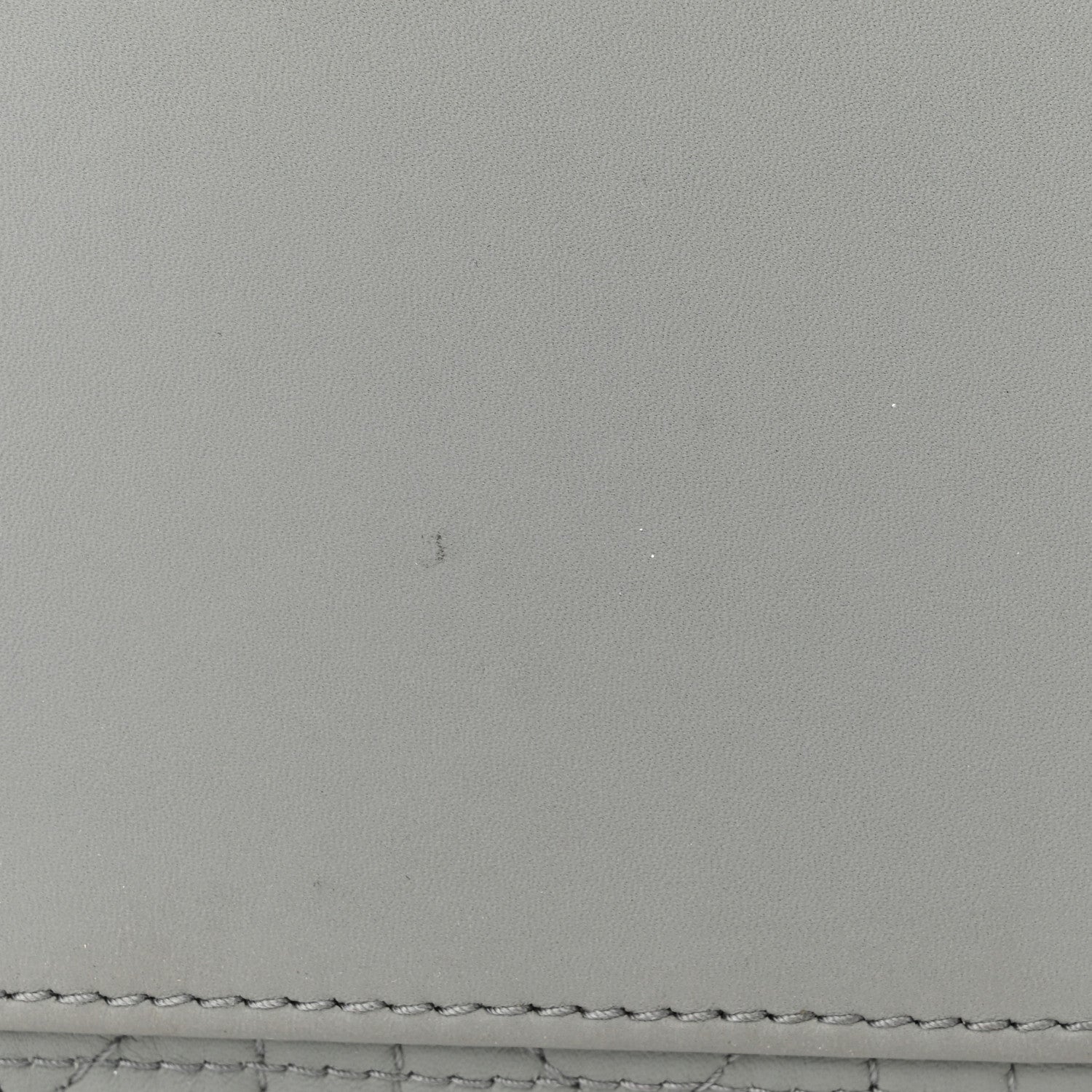 Christian Dior Ultra Matte Calfskin Cannage Large Lady Dior Grey Stone 11 of 11