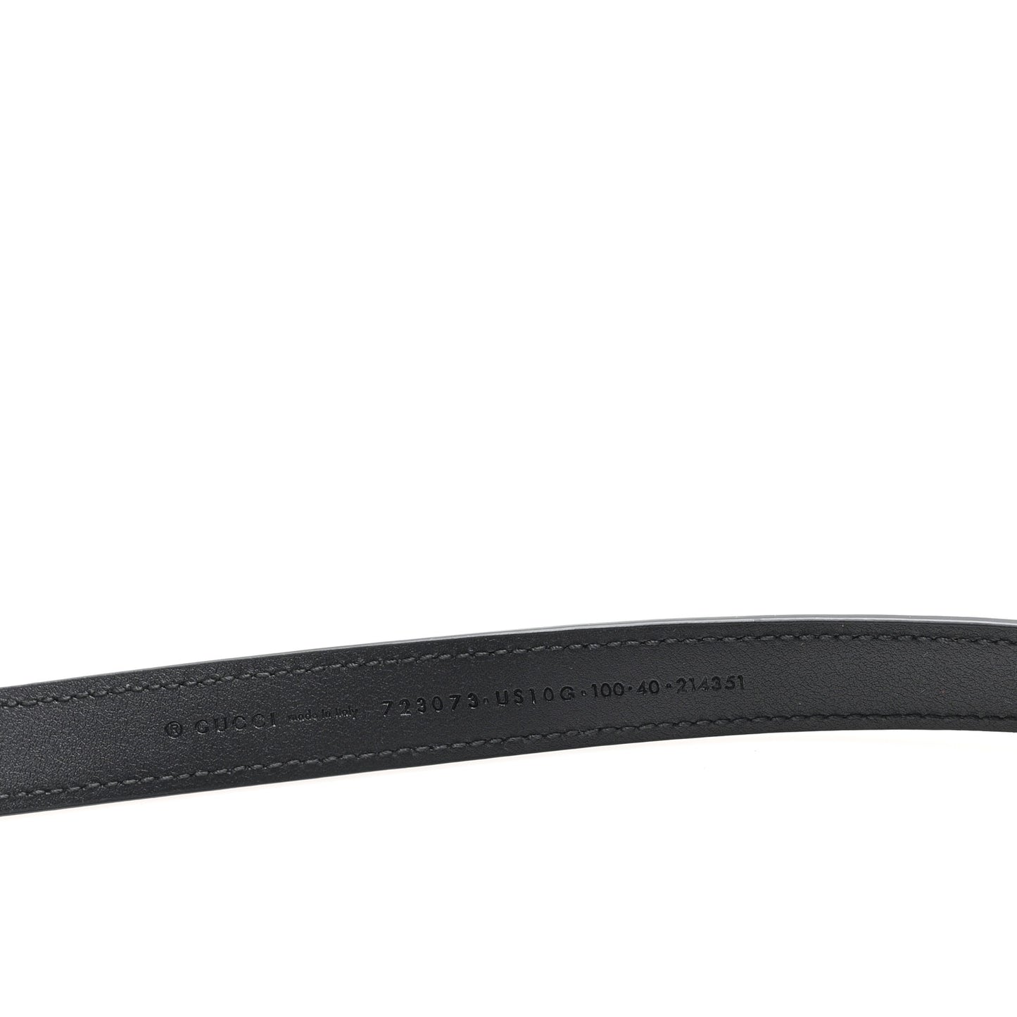 Ciny Lux Calfskin Blondie 30mm Belt 100 40 Salamander 100 40 Black