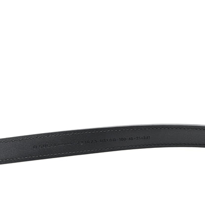 Gucci Ciny Lux Calfskin Blondie 30mm Belt 100 40 Salamander 100 40 Black 3 of 4