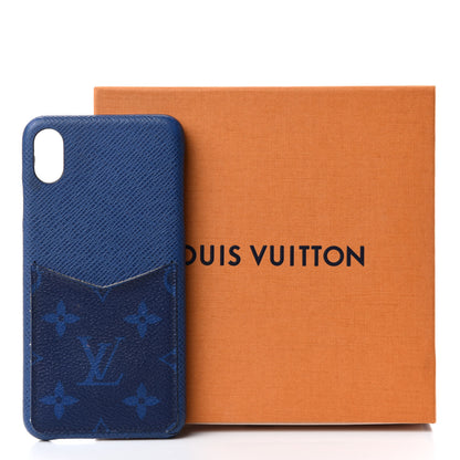 Louis Vuitton Monogram Taiga iPhone XS Max Bumper Cobalt 14 of 14