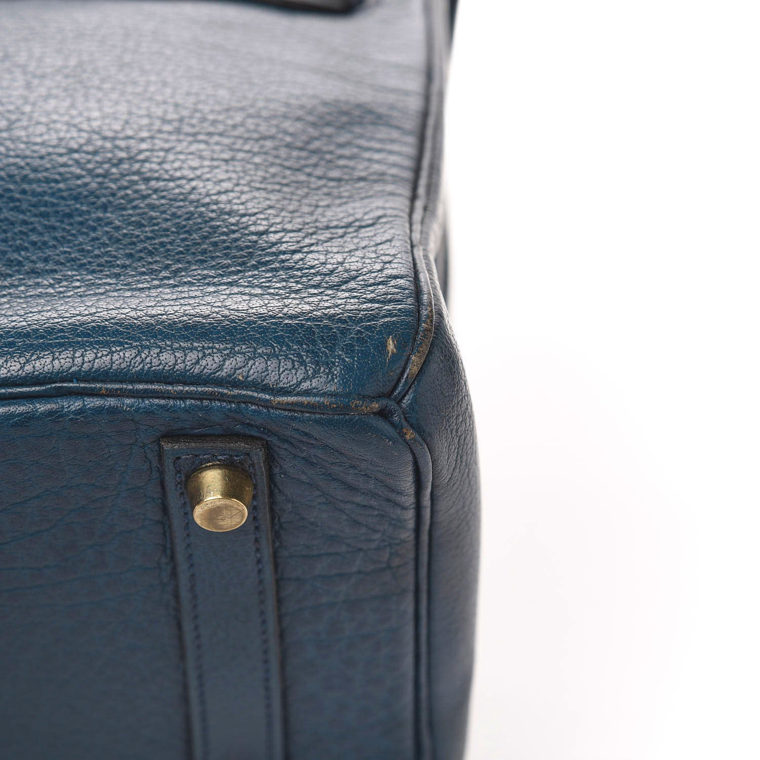 Hermes Chevre Mysore Birkin 30 Bleu De Prusse 15 of 21