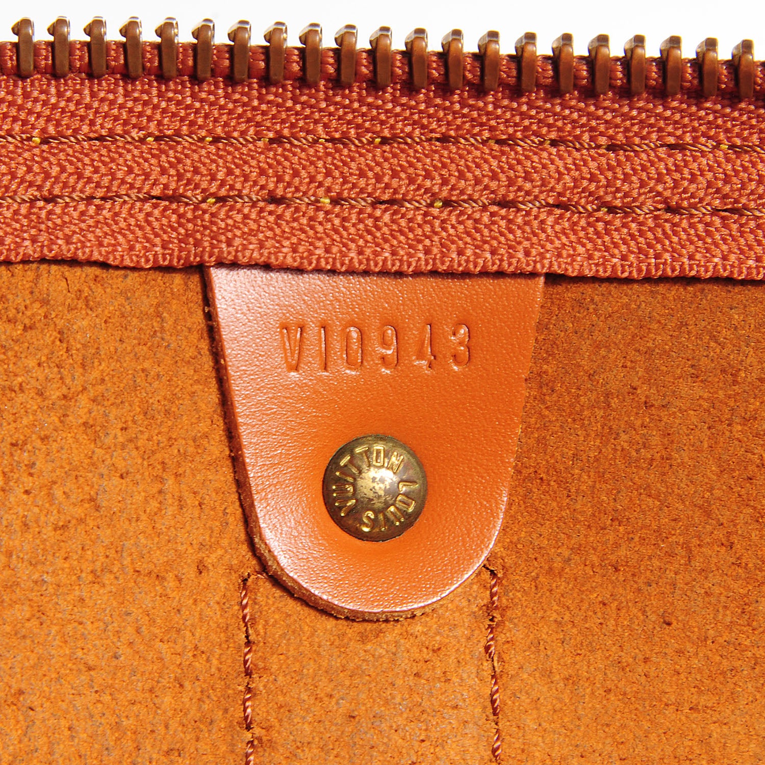 Louis Vuitton Epi Keepall 45 Cipango 7 of 7