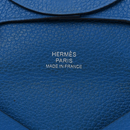 Hermes Evercolor Bastia Coin Purse Bleu Frida 6 of 8