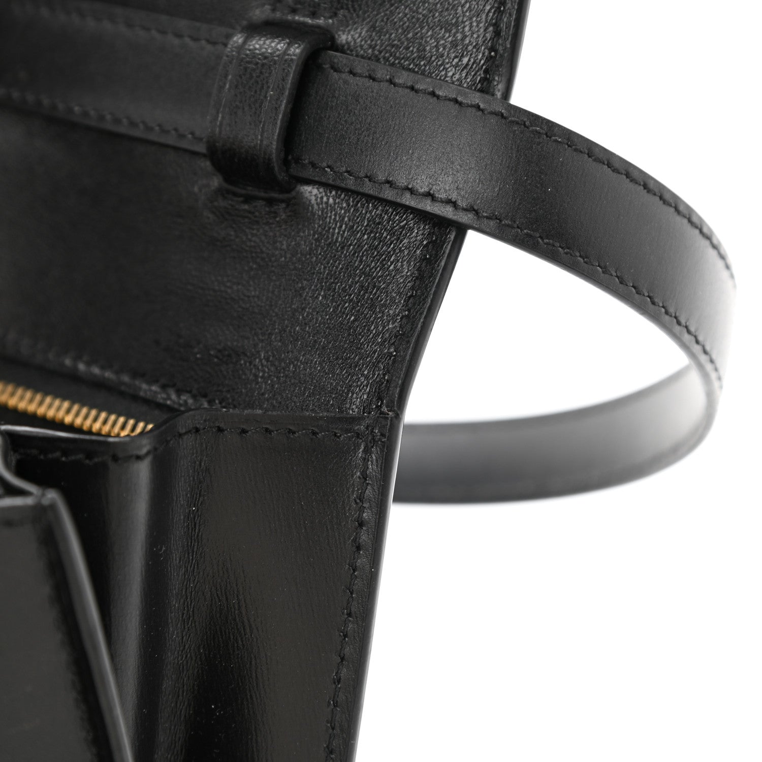 Celine Box Calfskin Small Classic Box Flap Bag Black 10 of 13