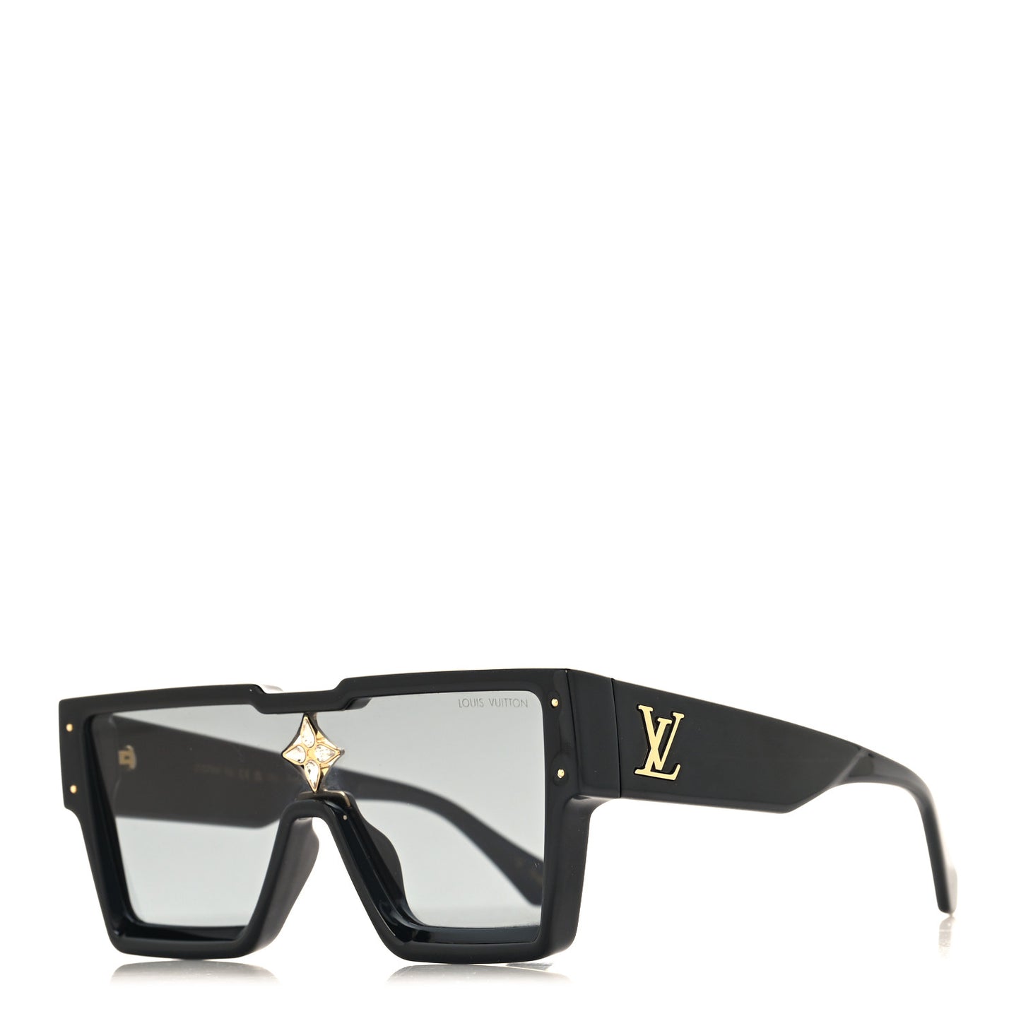 Acetate Swarovski Crystal Cyclone Sunglasses Z1578W Black