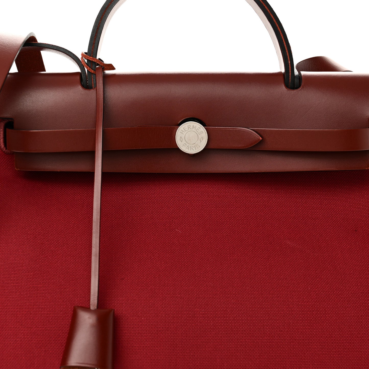 Vache Hunter Toile Herbag Zip 31 PM Rouge Grenat Rouge H