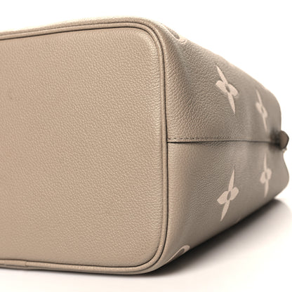 Louis Vuitton Empreinte Monogram Giant Neonoe MM Tourterelle Creme 8 of 10