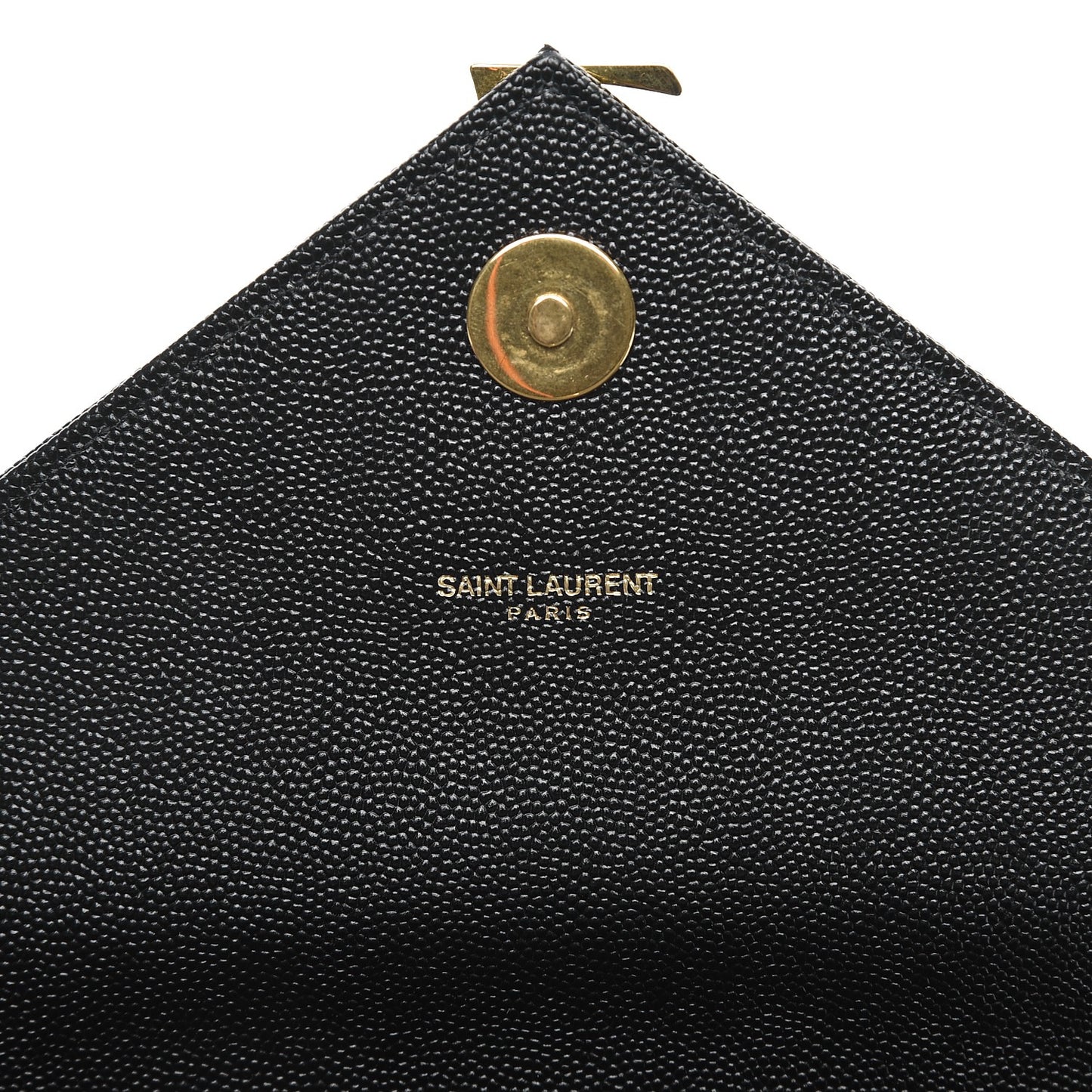 Grain De Poudre Matelasse Chevron Large Monogram Satchel Black