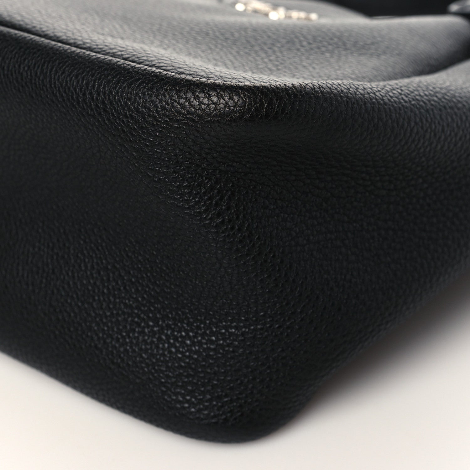Prada Vitello Daino Dynamique Hobo Black 9 of 9