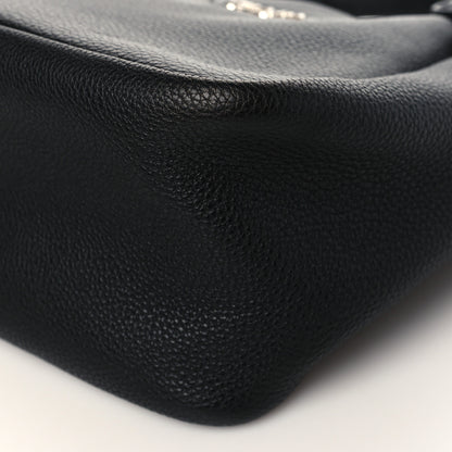 Prada Vitello Daino Dynamique Hobo Black 9 of 9