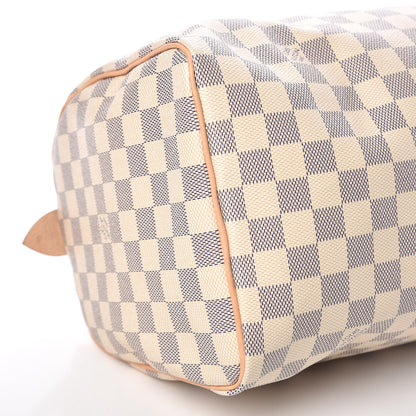 Louis Vuitton Damier Azur Speedy 30 5 of 10