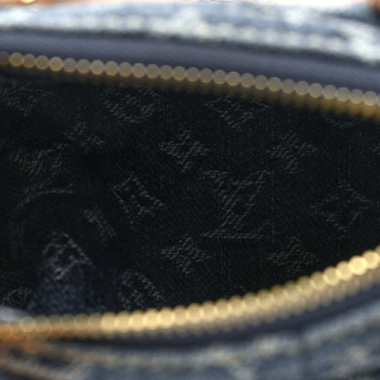 Louis Vuitton Monogram Denim Nano Speedy Blue 5 of 9