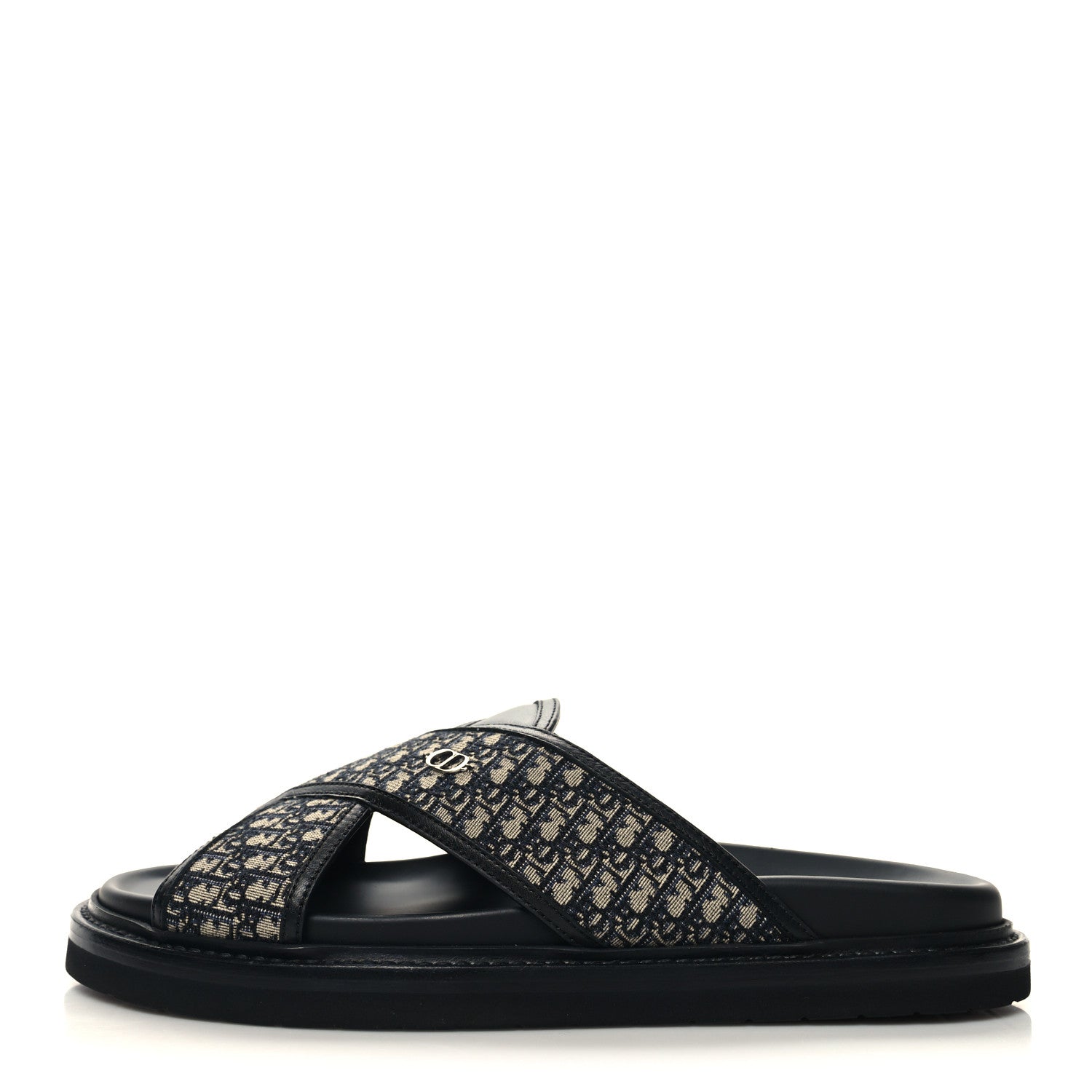 Christian Dior Oblique Mens Aqua Sandal 41 Blue 1 of 10