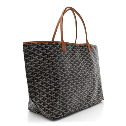 Goyard Goyardine Saint Louis GM Black Gold 3 of 11