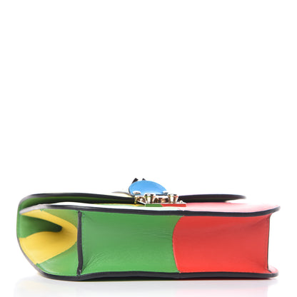 Valentino Garavani Vitello Mini Glam Lock Rockstud Flap Multicolor 4 of 10