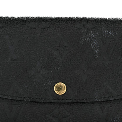 Louis Vuitton Empreinte Emilie Wallet Black Dune 9 of 9