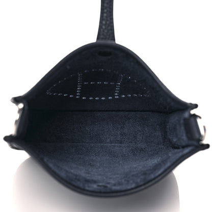 Hermes Taurillon Clemence Evelyne TPM Bleu Nuit 4 of 10